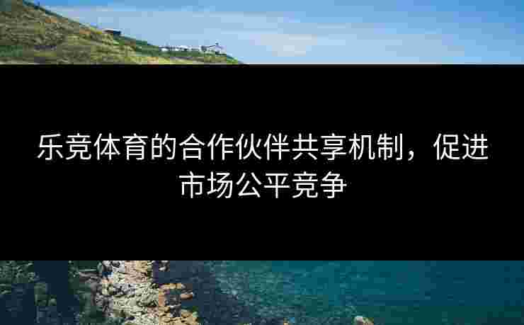 乐竞体育的合作伙伴共享机制，促进市场公平竞争